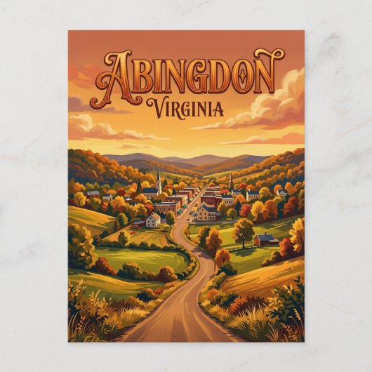 Abingdon VS Briefkaart (Voorkant)