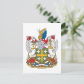 Abingdon wapenschild briefkaart (Staand voorkant)