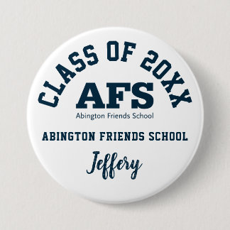 Abington Friends School Button Logo Custom