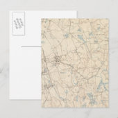 Abington, Massachusetts Briefkaart (Voorkant / Achterkant)