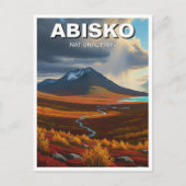 Abisko Nationaal Park Zweden Reizen Briefkaart (Voorkant)