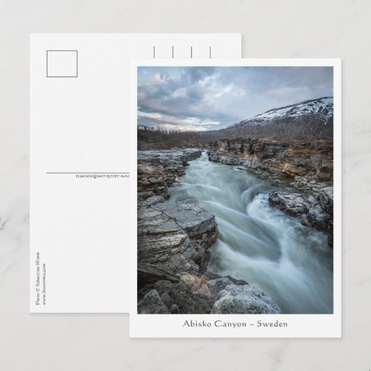 Abisko Sweden Briefkaart (Voorkant / Achterkant)