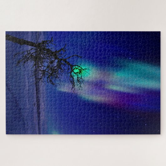 Abisko Zweden Northern Light Legpuzzel (Horizontaal)