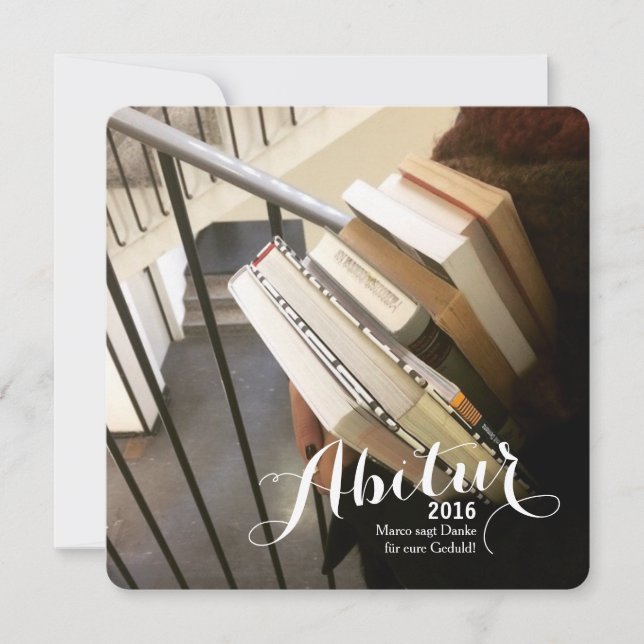 Abitur Karten (Voorkant)