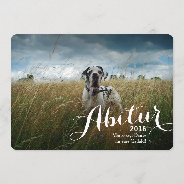 Abitur Karten (Voorkant)