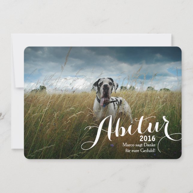 Abitur Karten (Voorkant)