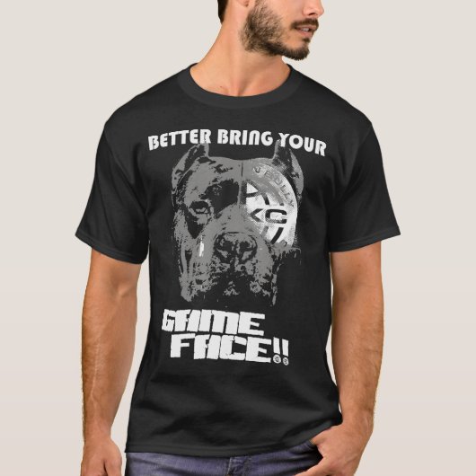 Abkc kan je game-gezicht beter bulksgewijs plaatse t-shirt (Voorkant)