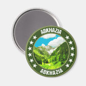 Abkhasia Magneet (Voorkant / Achterkant)