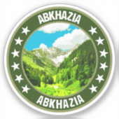 Abkhasia Sticker (Voorkant)