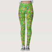 ABL - 0212 - Tropische Confetti - Leggings (Voorkant)