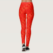 ABL - 0241 - Oranje rood - Leggings (Achterkant)