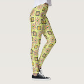 ABL - 0246 - Groene Mandala - Leggings (Rechts)