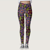 ABL - 0266 - Kleurrijke Mandala - Leggings (Voorkant)