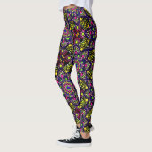 ABL - 0266 - Kleurrijke Mandala - Leggings (Links)