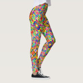ABL - 0272 - Kleurrijke Dotting - Leggings (Rechts)