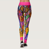 ABL - 0295 - Katten - Leggings (Achterkant)