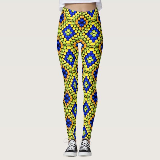 ABL - 0296 - Bright Dotting - Leggings (Voorkant)