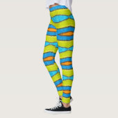 ABL - 189 - Voorjaarsstrepen - Leggings (Links)