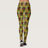 ABL - 303 - Neon Skull - Leggings (Achterkant)