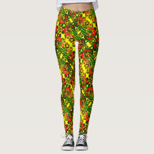 ABL - 304 - Red Gecko - Leggings