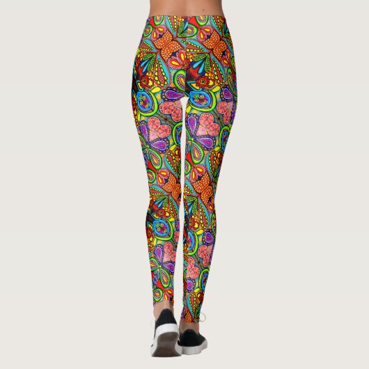 ABL - 305 - Cellular Art - Leggings (Achterkant)