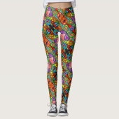 ABL - 305 - Cellular Art - Leggings (Voorkant)