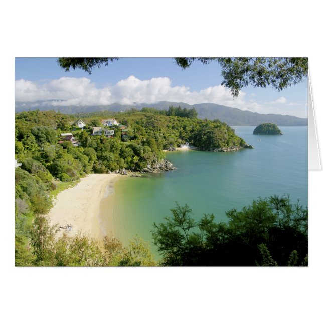 Able Tasman NP, Nelson, Nieuw-Zeeland. De vele (Voorkant Horizontaal)