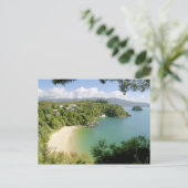 Able Tasman NP, Nelson, Nieuw-Zeeland. De vele Briefkaart (Staand voorkant)