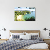 Able Tasman NP, Nelson, Nieuw-Zeeland. De vele Canvas Afdruk (Insitu (Slaapkamer))