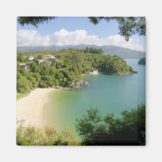 Able Tasman NP, Nelson, Nieuw-Zeeland. De vele Magneet (Voorkant)