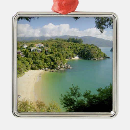 Able Tasman NP, Nelson, Nieuw-Zeeland. De vele Metalen Ornament (Voorkant)