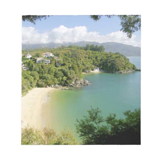 Able Tasman NP, Nelson, Nieuw-Zeeland. De vele Notitieblok (Voorkant)