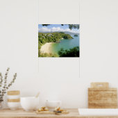 Able Tasman NP, Nelson, Nieuw-Zeeland. De vele Poster (Keuken)