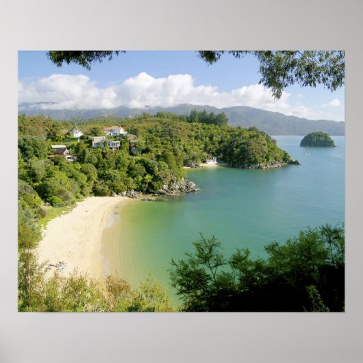 Able Tasman NP, Nelson, Nieuw-Zeeland. De vele Poster (Voorkant)