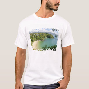 Able Tasman NP, Nelson, Nieuw-Zeeland. De vele T-shirt