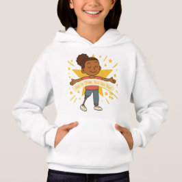 Able to Shine, Just like You Kids Pullover Hoodie