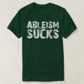 Ableïsme is klote t-shirt (Design voorkant)