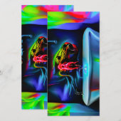 Ablutofobie-2-Bladwijzer Bedankkaart (Voorkant / Achterkant)