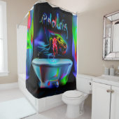 Ablutofobie 2 douchegordijn (In situ)