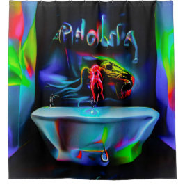 Ablutofobie 2 douchegordijn