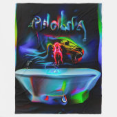 Ablutofobie 2 fleece deken (Voorkant)