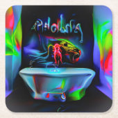 Ablutofobie 2 kartonnen onderzetters (Voorkant)