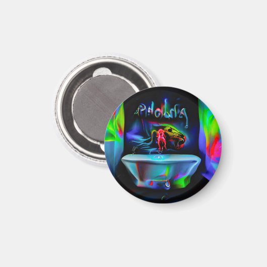 Ablutofobie 2 magneet (Voorkant / Achterkant)