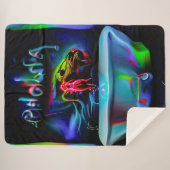 Ablutofobie 2 sherpa deken (Voorkant (horizontaal))