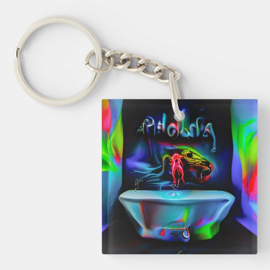 Ablutofobie 2 sleutelhanger (voorkant)