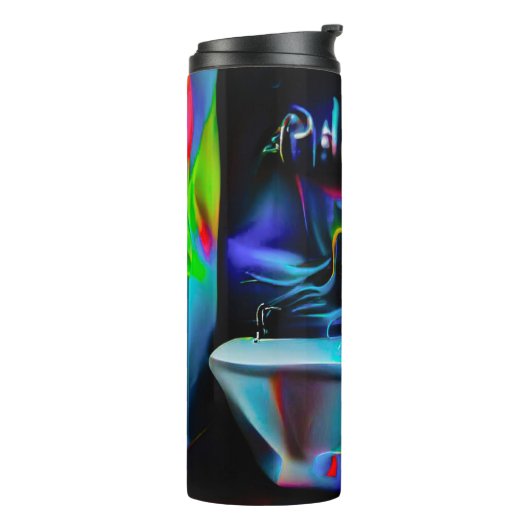 Ablutofobie 2 thermosbeker (Gedraaid links)