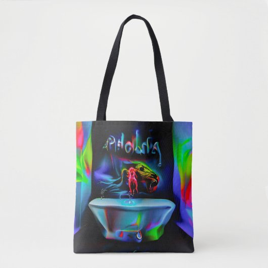 Ablutofobie 2 tote bag (Voorkant)