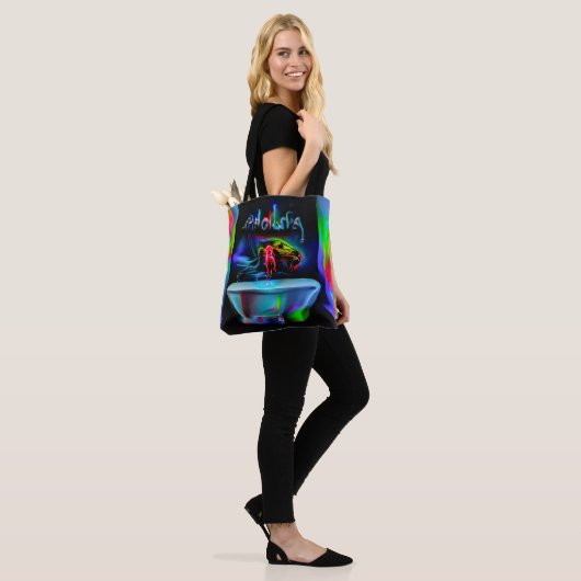 Ablutofobie 2 tote bag (Op model)
