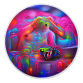 Ablutofobie Keramische Knop (Voorkant)