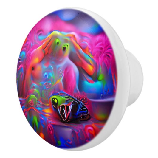 Ablutofobie Keramische Knop (Rechts)